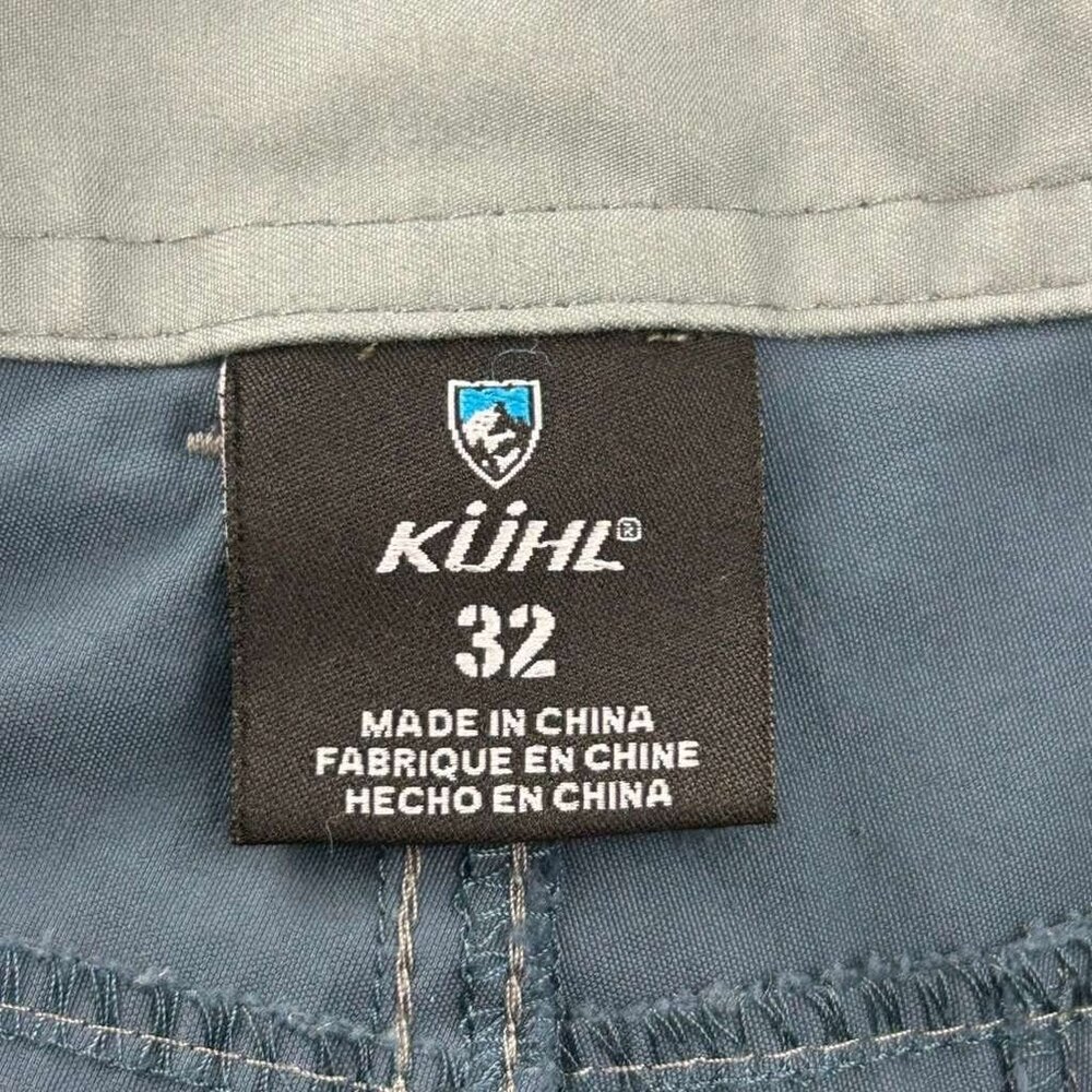 Kuhl Shorts Men's 32 Blue Renegade Shorts Camping Outdoor Hiking Utility - Picture 3 of 16